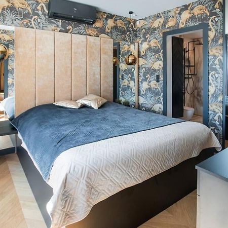 Luksusowy Penthouse Z Jacuzzi I Widokiem Na Morze Leilighet Gdynia Eksteriør bilde